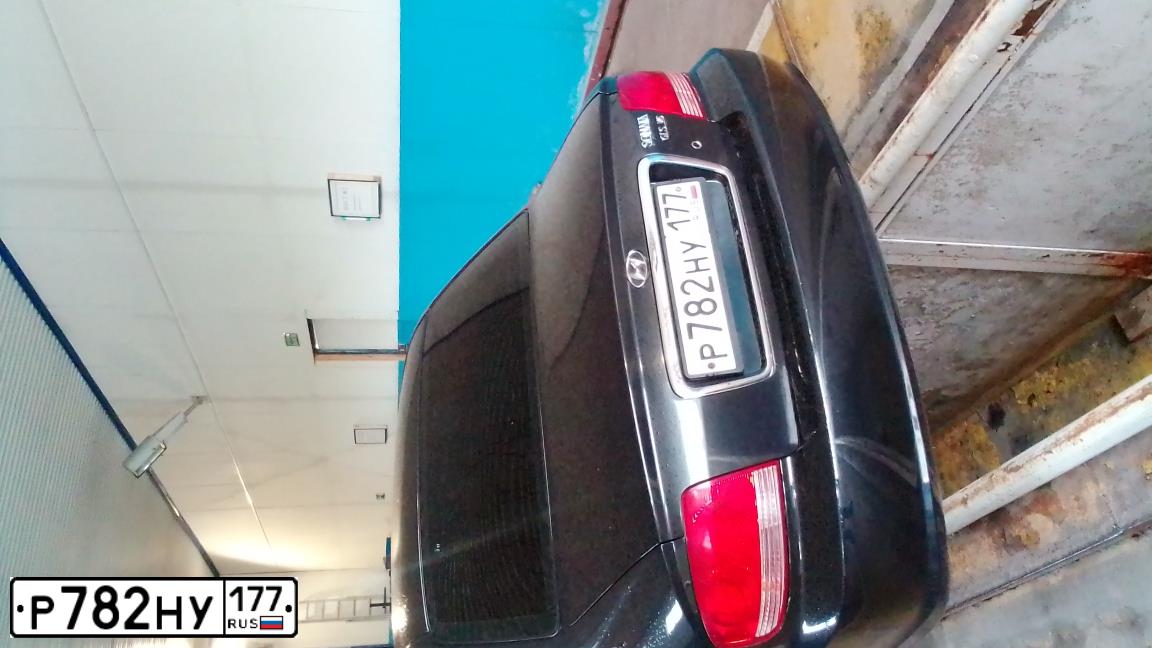 Фото автомобиля TAGAZ Z SONATA, 2006 — госномер В267КР95. Цвет: Серебристый