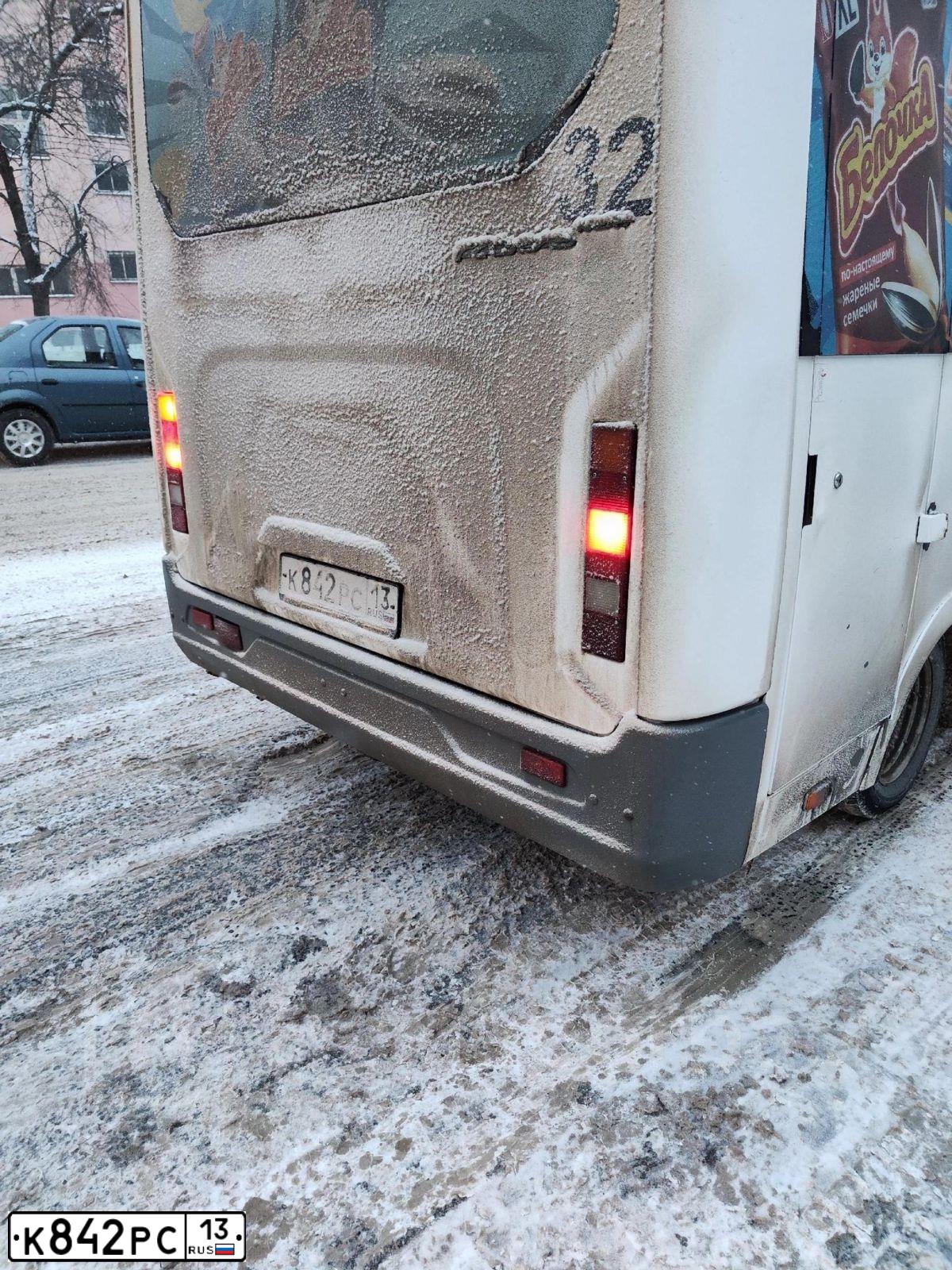 Фото автомобиля GAZ GAZEL NEXT, 2017 — госномер К842РС13. Цвет: Белый