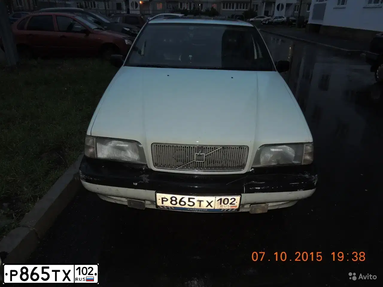 Фото автомобиля VOLVO O 850, 1992 — госномер М965ОВ159. Цвет: Белый