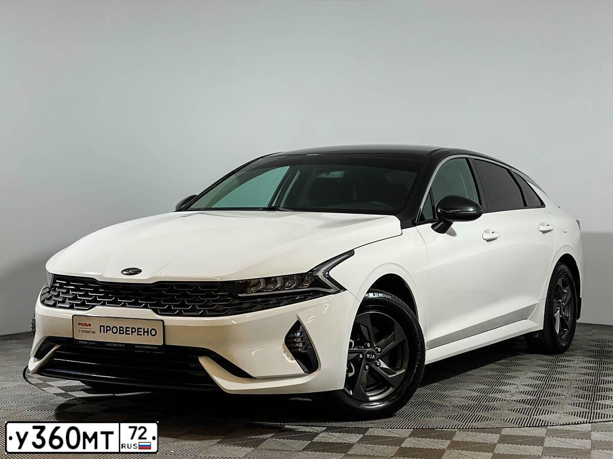 Фото автомобиля KIA K5, 2020 — госномер С936КМ62. Цвет: БЕЛЫЙ-ЖЕЛТЫЙ-СЕРЫЙ