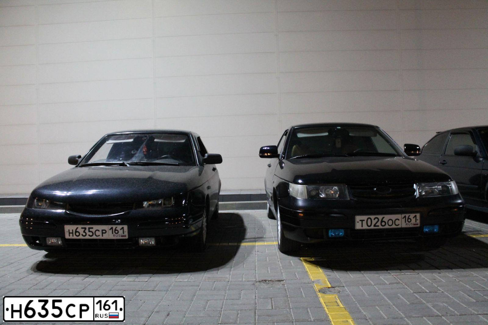 Фото автомобиля LADA 2112 LADA, 2008 — госномер Н635СР161. Цвет: ГРАФИТОВЫЙ МЕТАЛЛИК
