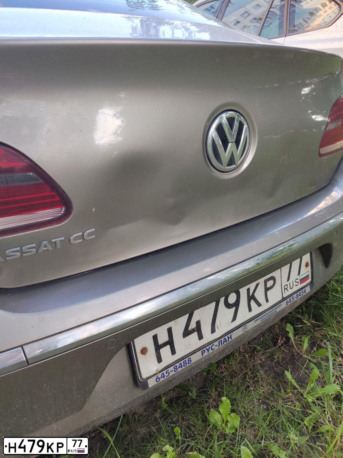 Фото автомобиля VOLKSWAGEN PASSAT, 2013 — госномер А554ЕМ977. Цвет: СЕРЫЙ