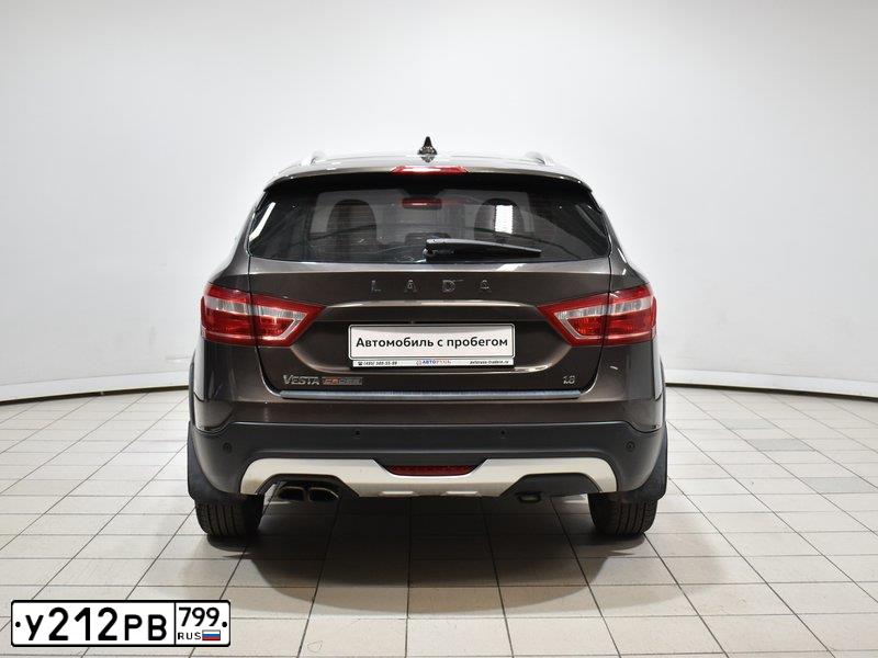 Фото автомобиля ЛАДА ВЕСТА GFK320, 2019 — госномер О743НМ62. Цвет: Коричневый