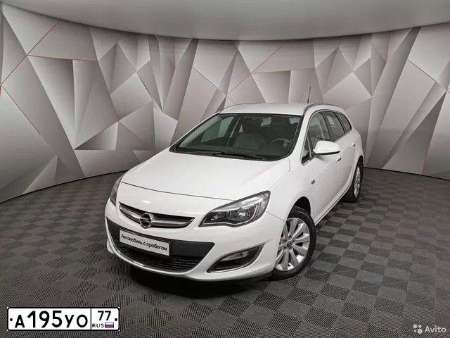 Фото автомобиля OPEL ASTRA, 2013 — госномер О408АЕ790. Цвет: Белый