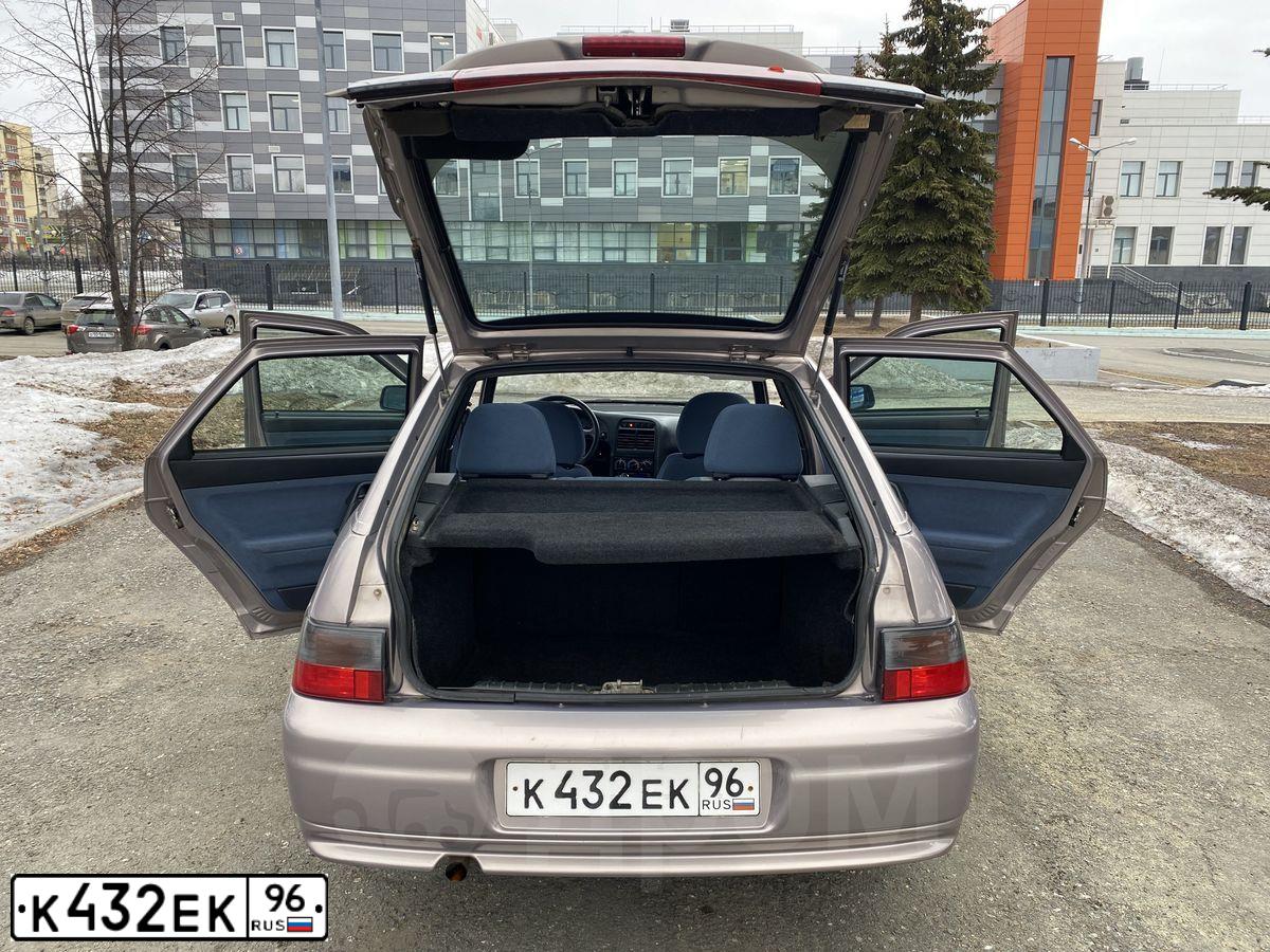 Фото автомобиля ВАЗ 21124 ЛАДА 112, 2007 — госномер С111НТ196. Цвет: БЕЖЕВО-СИРЕНЕВЫЙ
