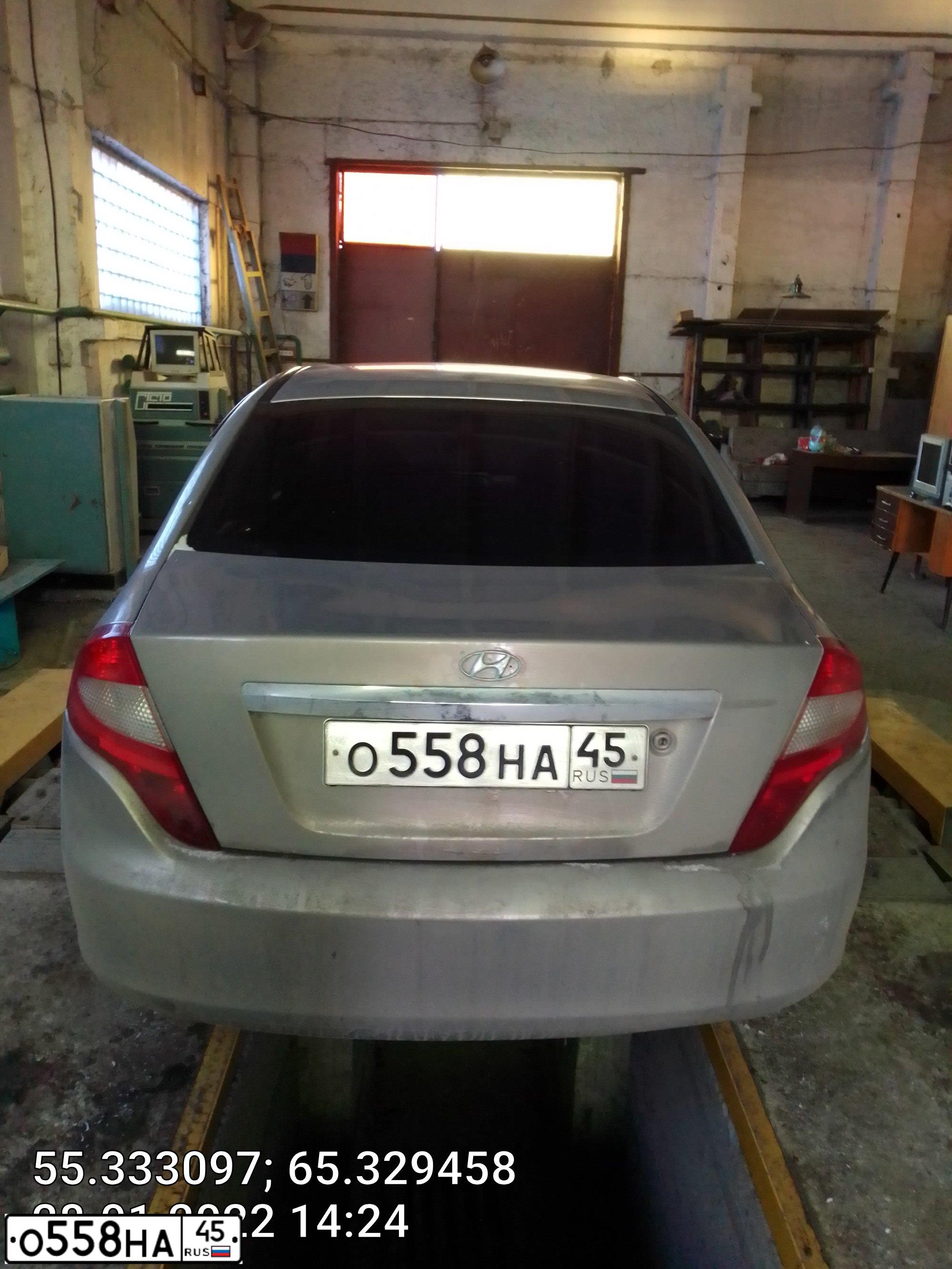 Фото автомобиля TAGAZ C10, 2011 — госномер О558НА45