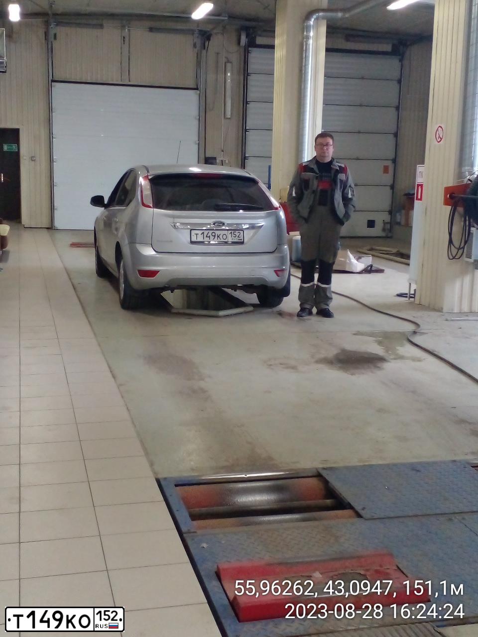 Фото автомобиля FORD FOCUS, 2008 — госномер В399ЕУ252