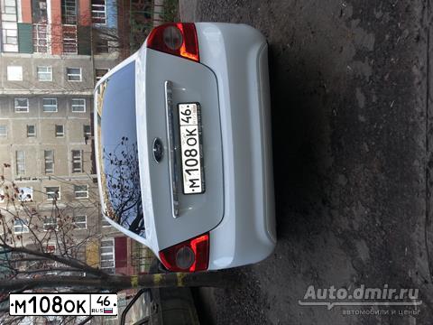 Фото автомобиля FORD FOCUS, 2008 — госномер О198УА152. Цвет: Белый