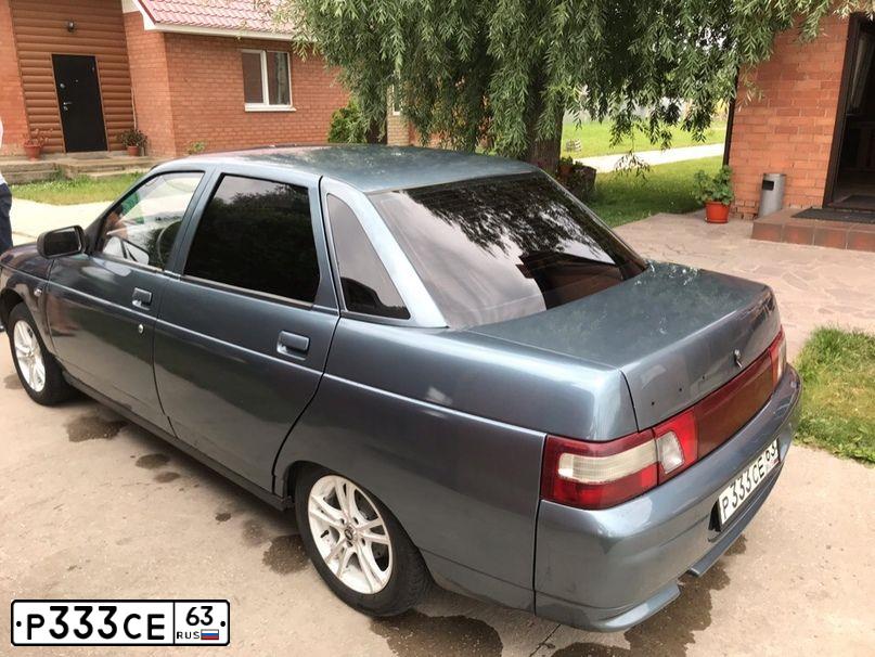 Фото автомобиля VAZ ВАЗ2109, 1988 — госномер Р333СЕ63. Цвет: СЕРЕБРИСТО-ЧЕРНЫЙ