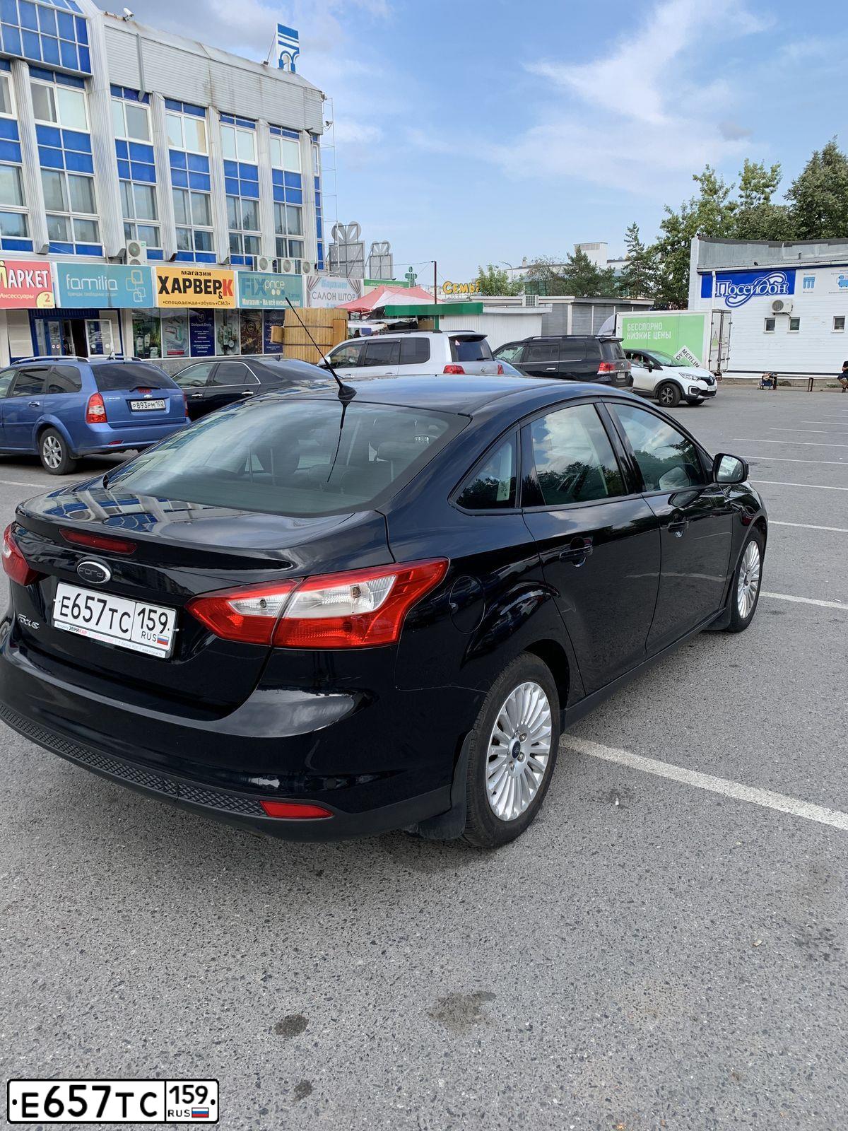 Фото автомобиля FORD FOCUS, 2011 — госномер М418ХС95