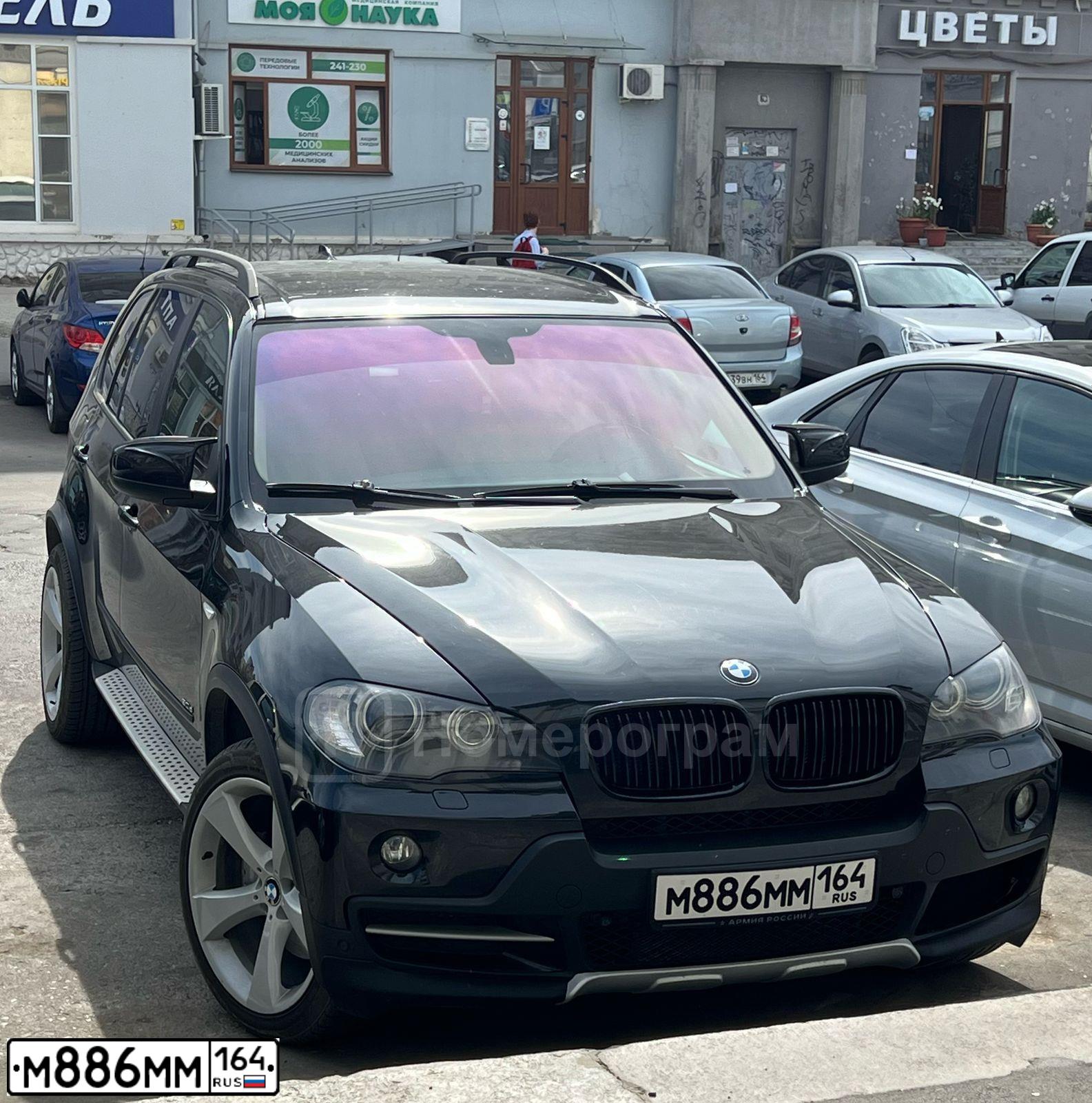 Фото автомобиля BMW X5, 2007 — госномер С477ХН197. Цвет: ЧЕРНЫЙ