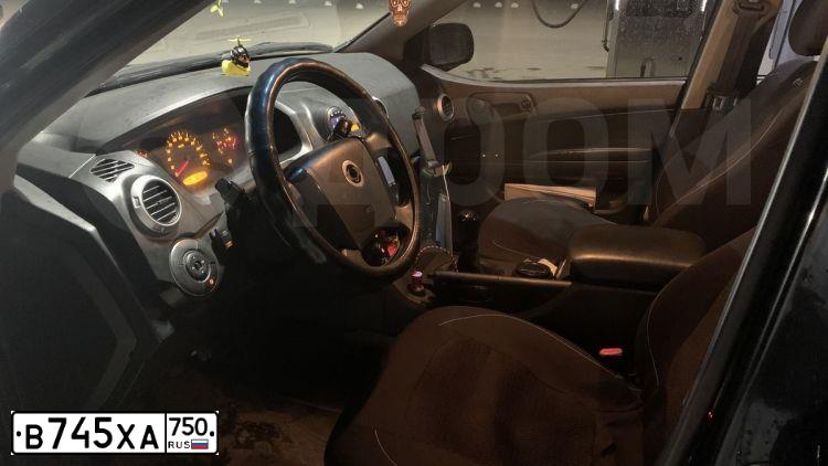 Фото автомобиля SSANGYONG ACTYON SPORTS, 2008 — госномер В666КР190. Цвет: ЧЕРНЫЙ