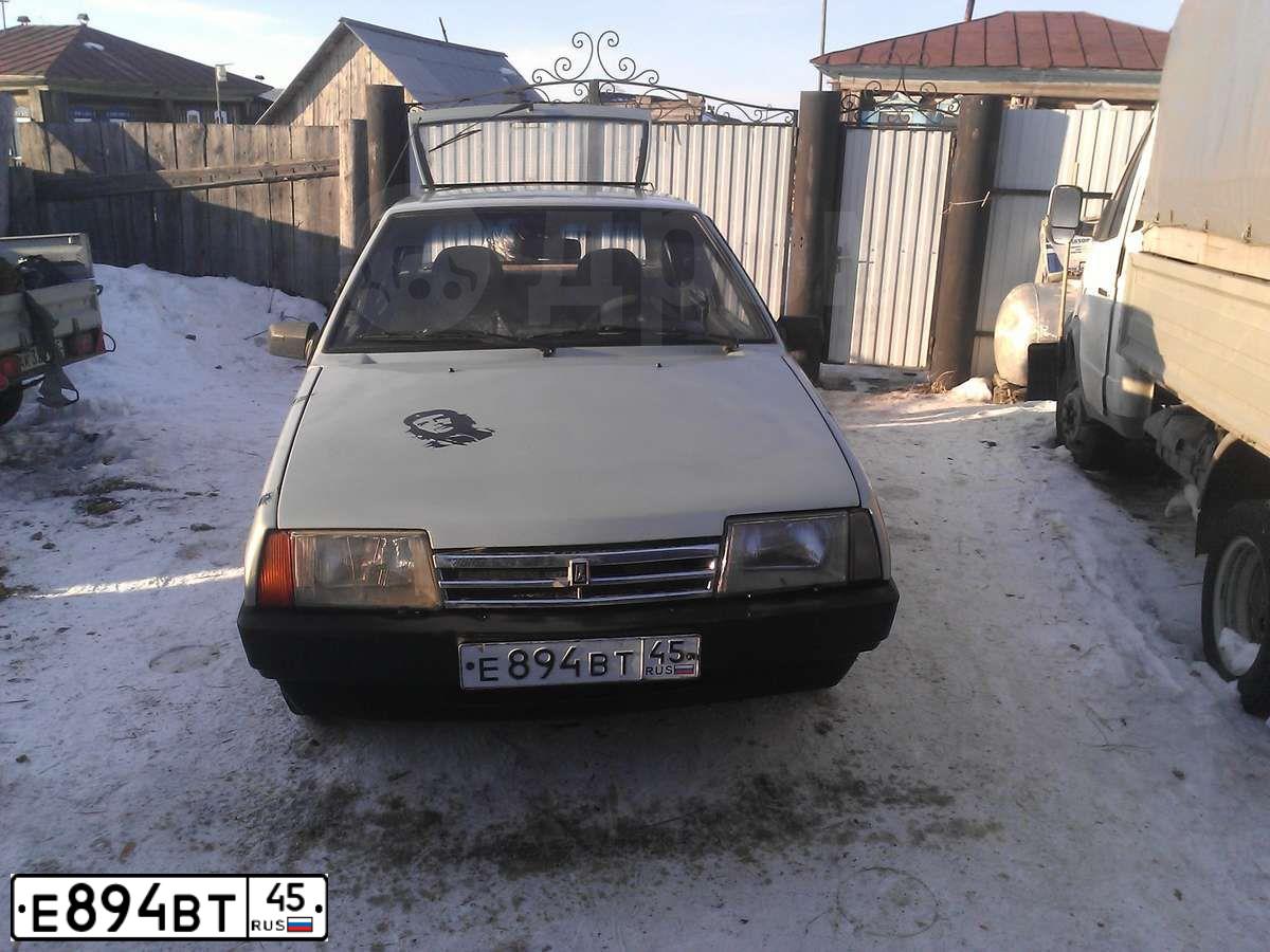 Фото автомобиля LADA 2109 SAMARA, 2002 — госномер Е894ВТ45. Цвет: СЕРЕБР ЖЕЛТО-ЗЕЛЕНЫЙ