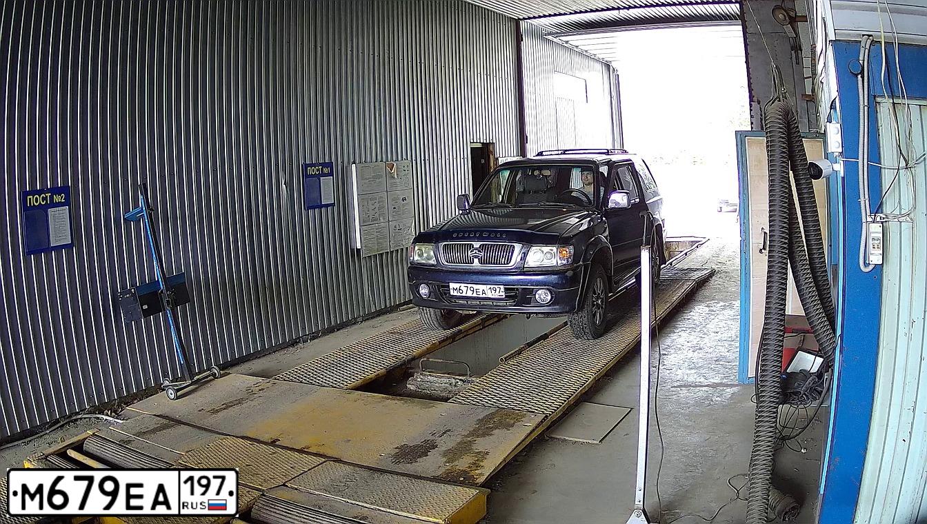 Фото автомобиля GREAT WALL SAFE, 2007 — госномер М679ЕА197. Цвет: ТЕМНО-СИНИЙ