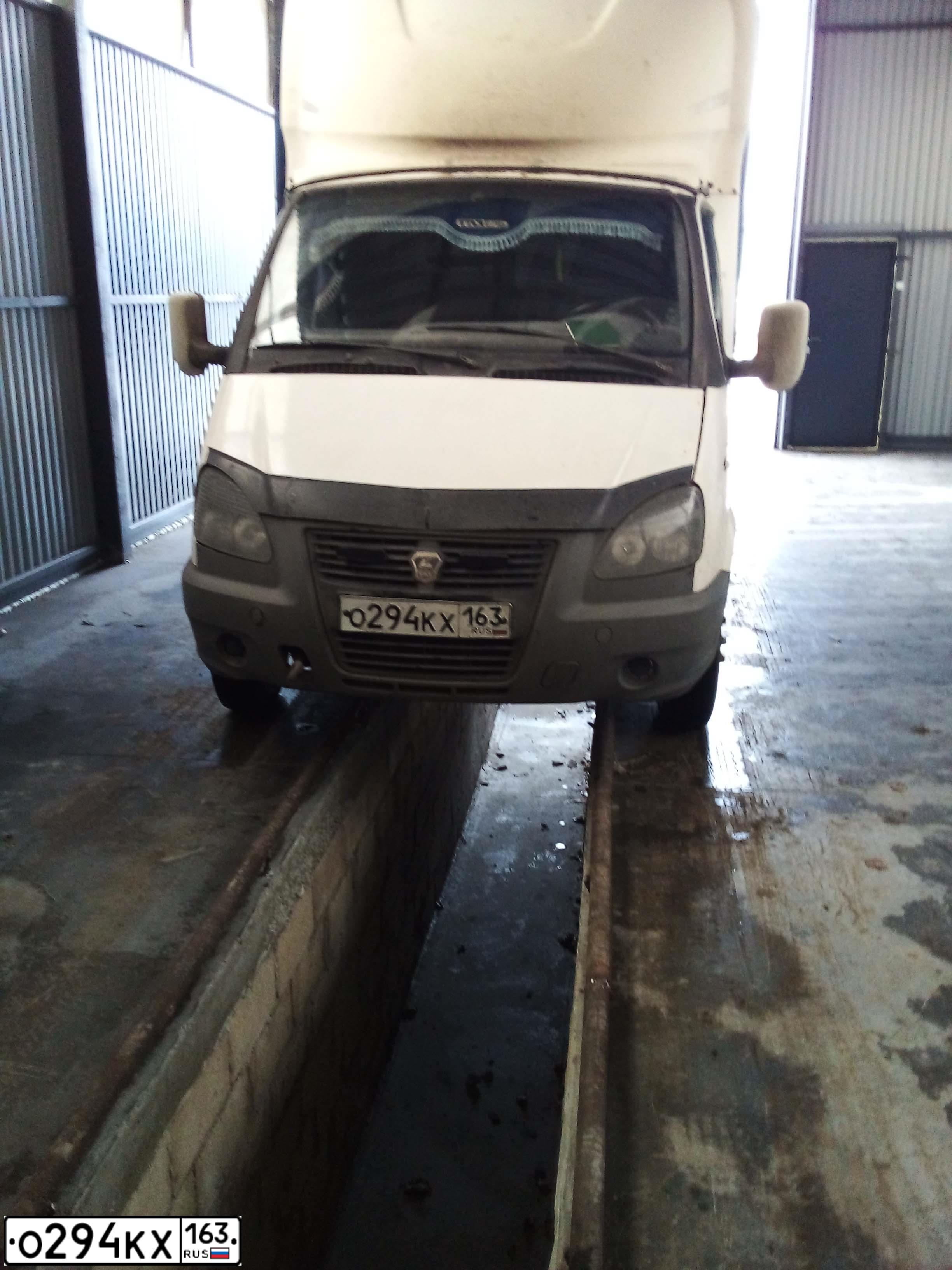 Фото автомобиля GAZ 3302 EL, 2005 — госномер О294КХ163. Цвет: БЕЛЫЙ