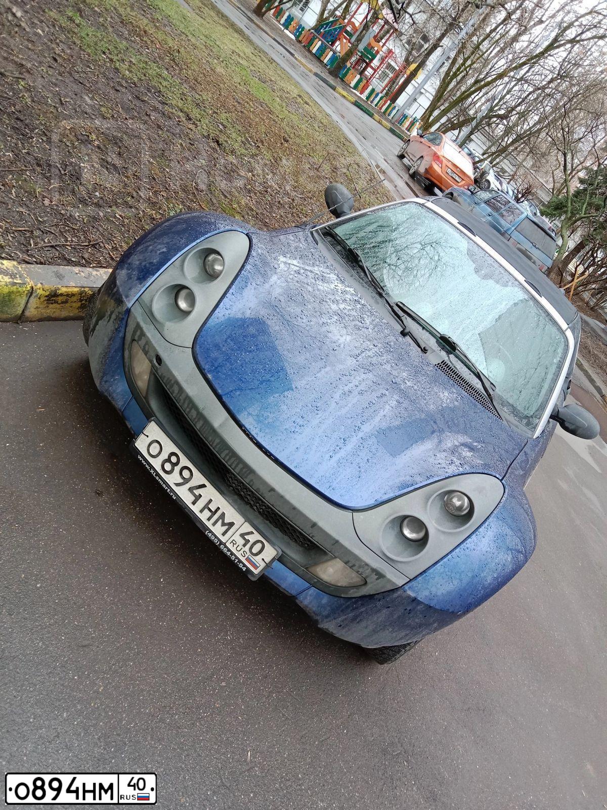 Фото автомобиля SMART ROADSTER, 2003 — госномер Т892ВО977