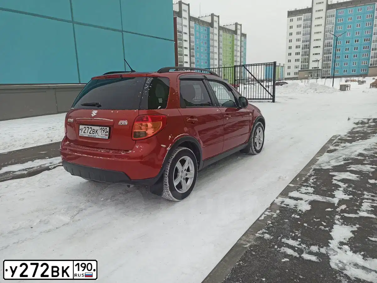 Фото автомобиля SUZUKI SX 4, 2009 — госномер У272ВК190