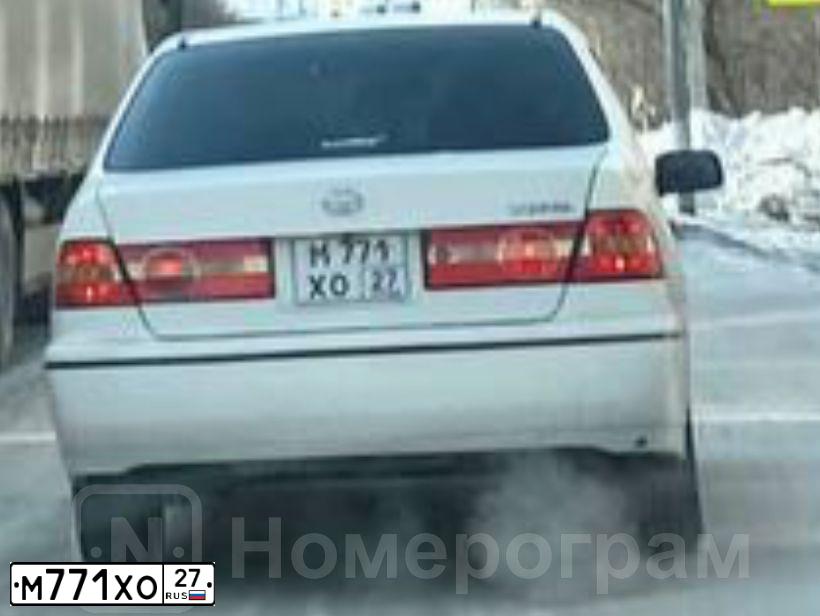Фото автомобиля TOYOTA VISTA, 2001 — госномер М771ХО27