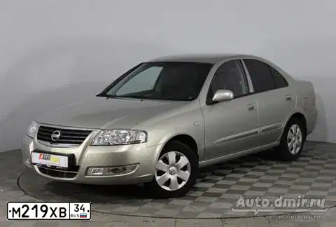 Фото автомобиля NISSAN ALMERA, 2008 — госномер М219ХВ34. Цвет: БЕЖЕВЫЙ