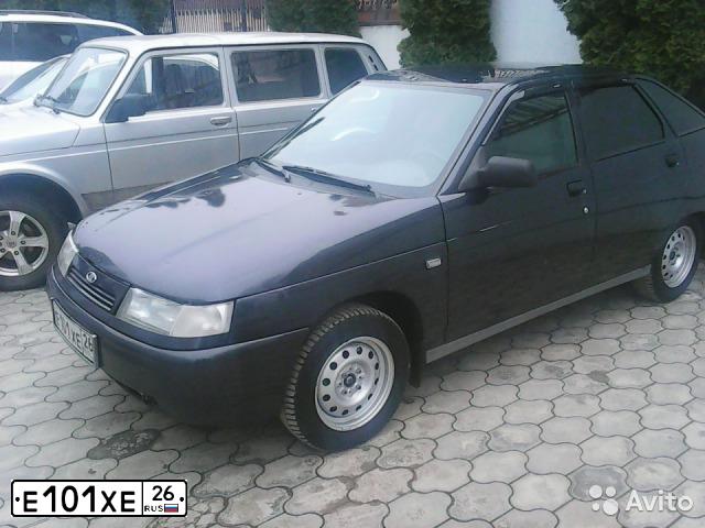 Фото автомобиля LADA 2112, 2007 — госномер Е101ХЕ26. Цвет: ГРАФИТОВЫЙ МЕТАЛЛИК