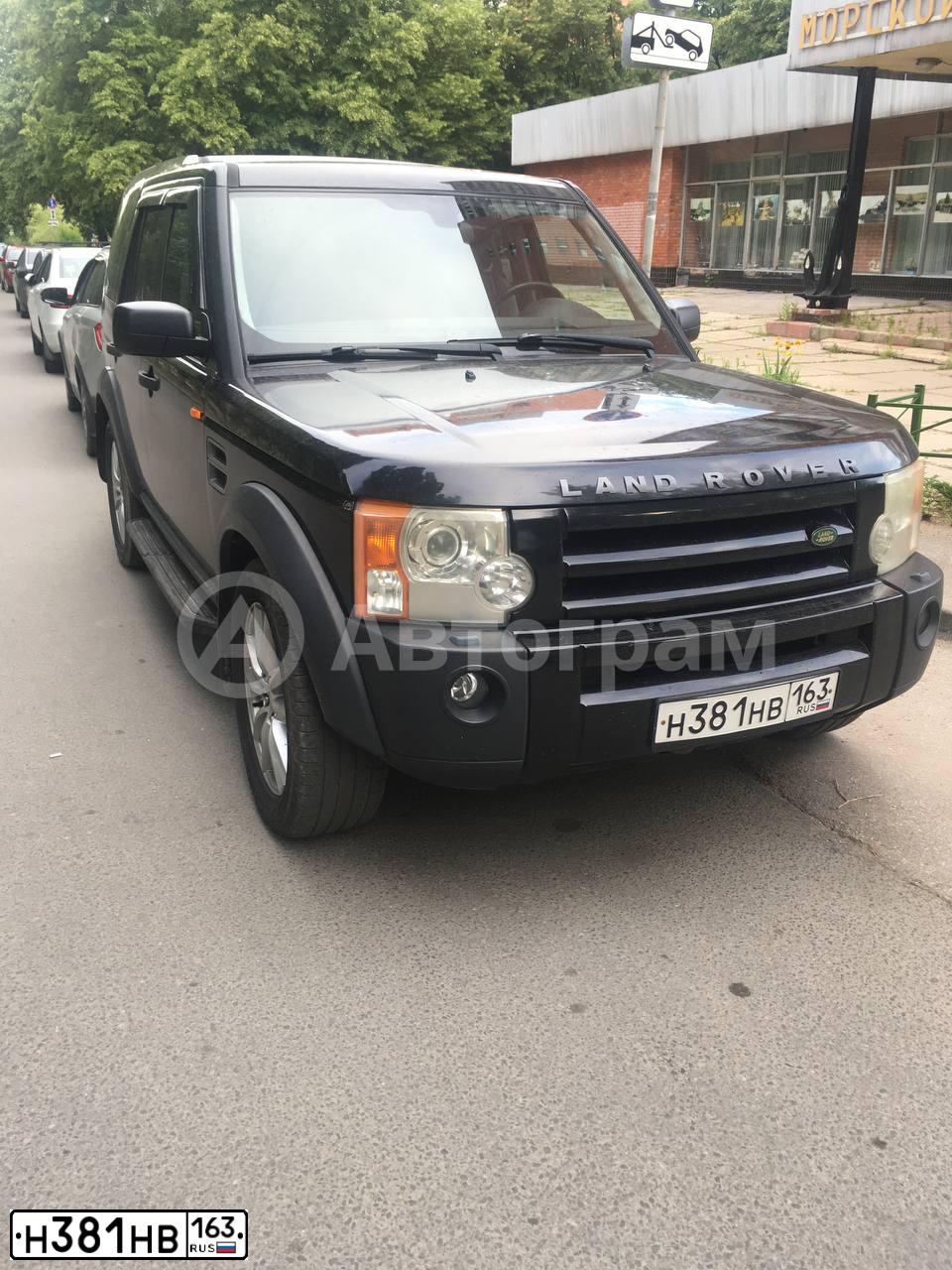 Фото автомобиля LANDROVER DISCOVERY, 2007 — госномер С879ЕР716. Цвет: ЧЕРНЫЙ