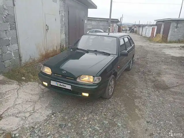 Фото автомобиля LADA 2114 SAMARA, 2003 — госномер Х777МХ196. Цвет: ЗЕЛЕНЫЙ