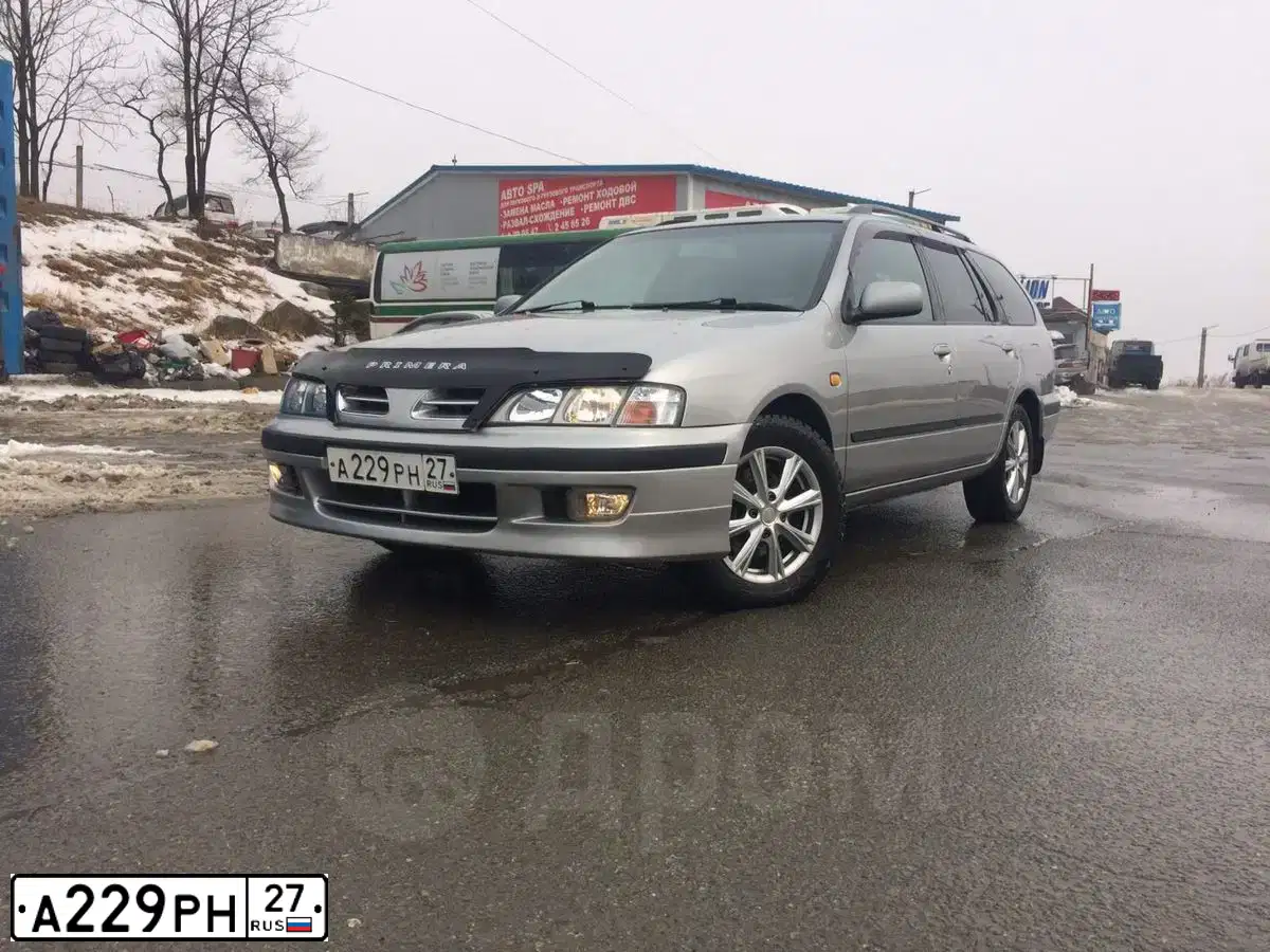 Фото автомобиля NISSAN PRIMERA, 1998 — госномер Е534НХ125