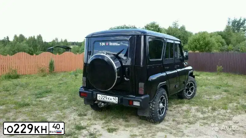 Фото автомобиля UAZ 3151 / HUNTER, 2014 — госномер Н155РХ32. Цвет: АВАНТЮРИН МЕТАЛЛИК