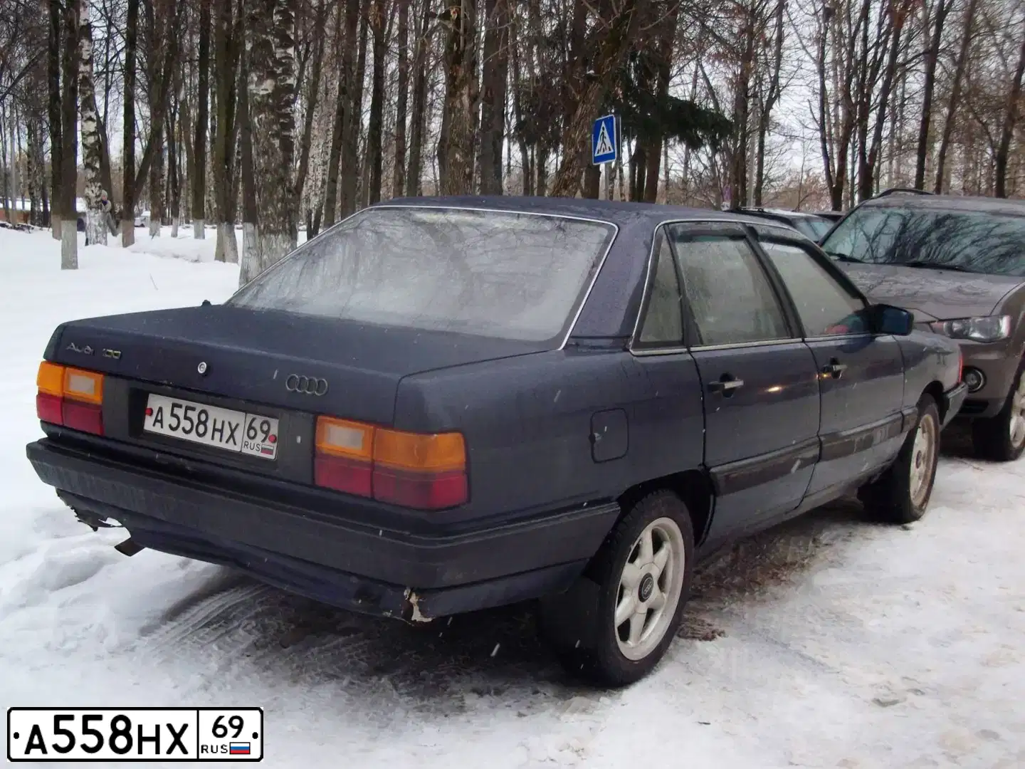 Фото автомобиля КIА RIО, 2003 — госномер А558НУ69. Цвет: ЗЕЛЕНЫЙ