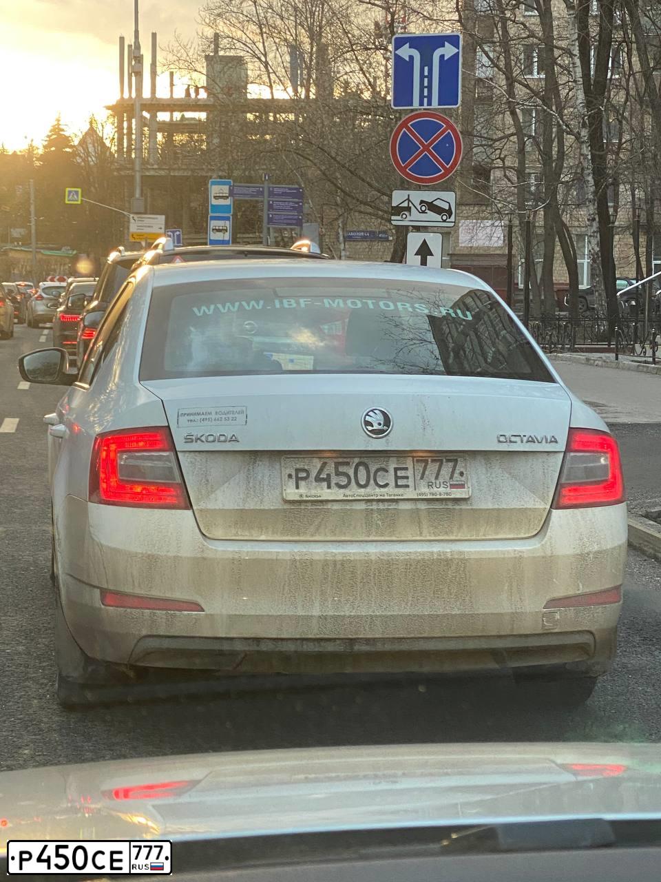 Фото автомобиля SKODA OCTAVIA, 2016 — госномер Н334ТС797