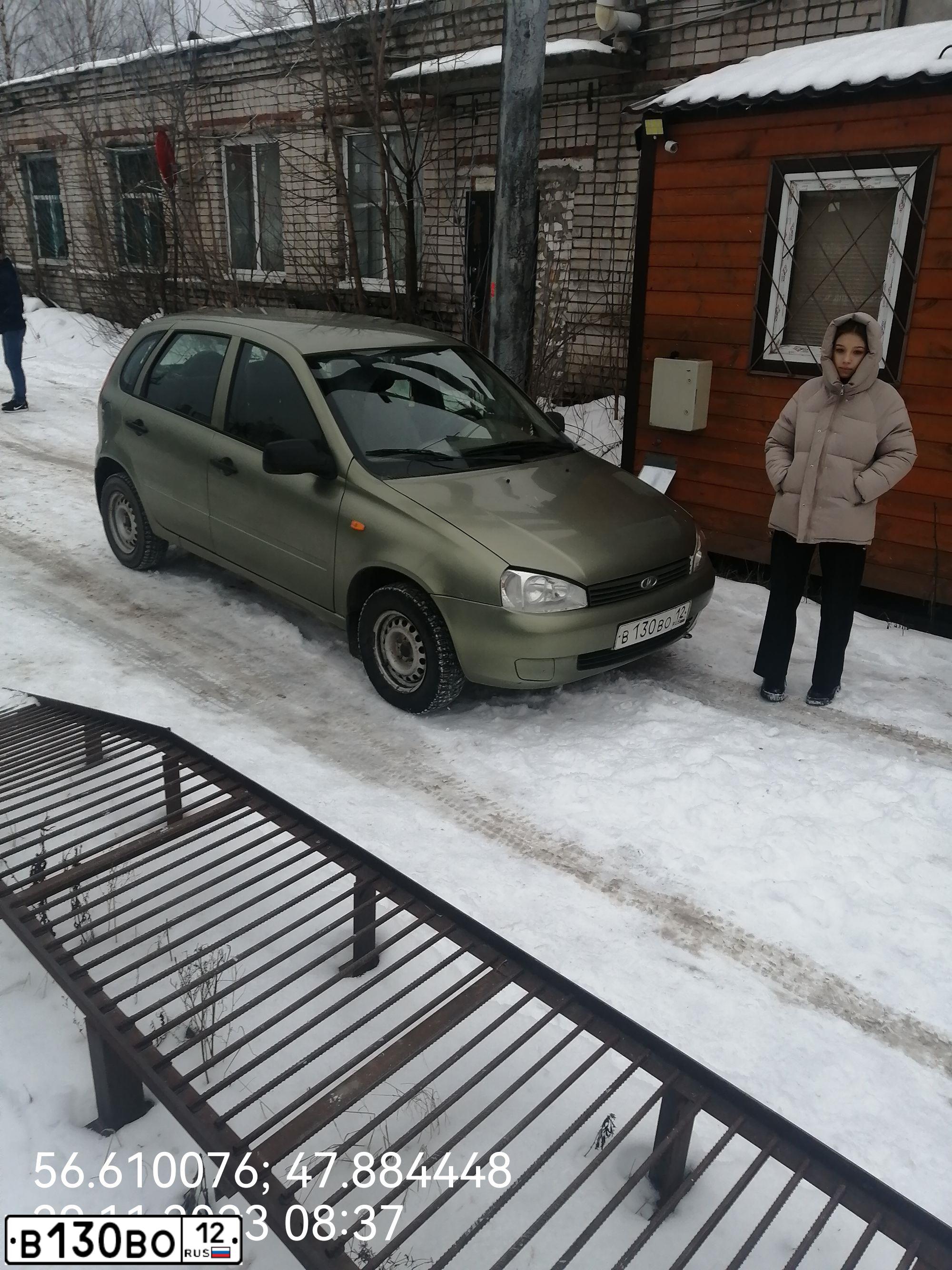 Фото автомобиля LADA 1119 KALINA, 2010 — госномер В130ВО12