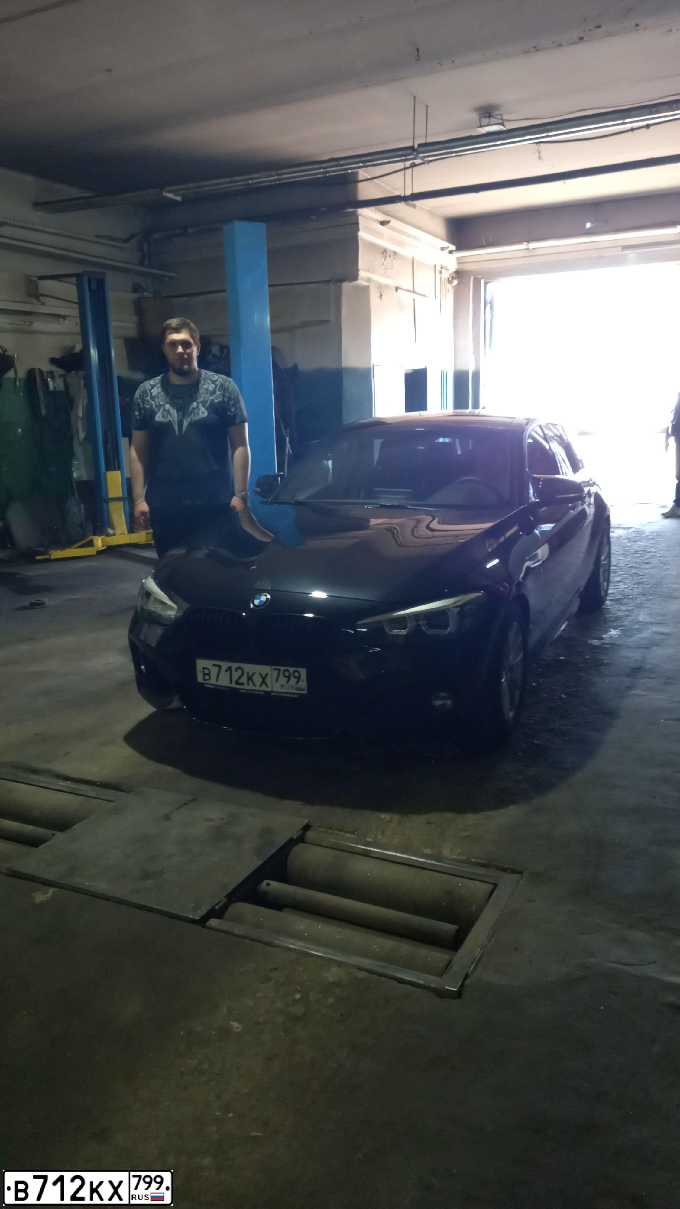 Фото автомобиля BMW SERIE 1, 2018 — госномер С276УУ799