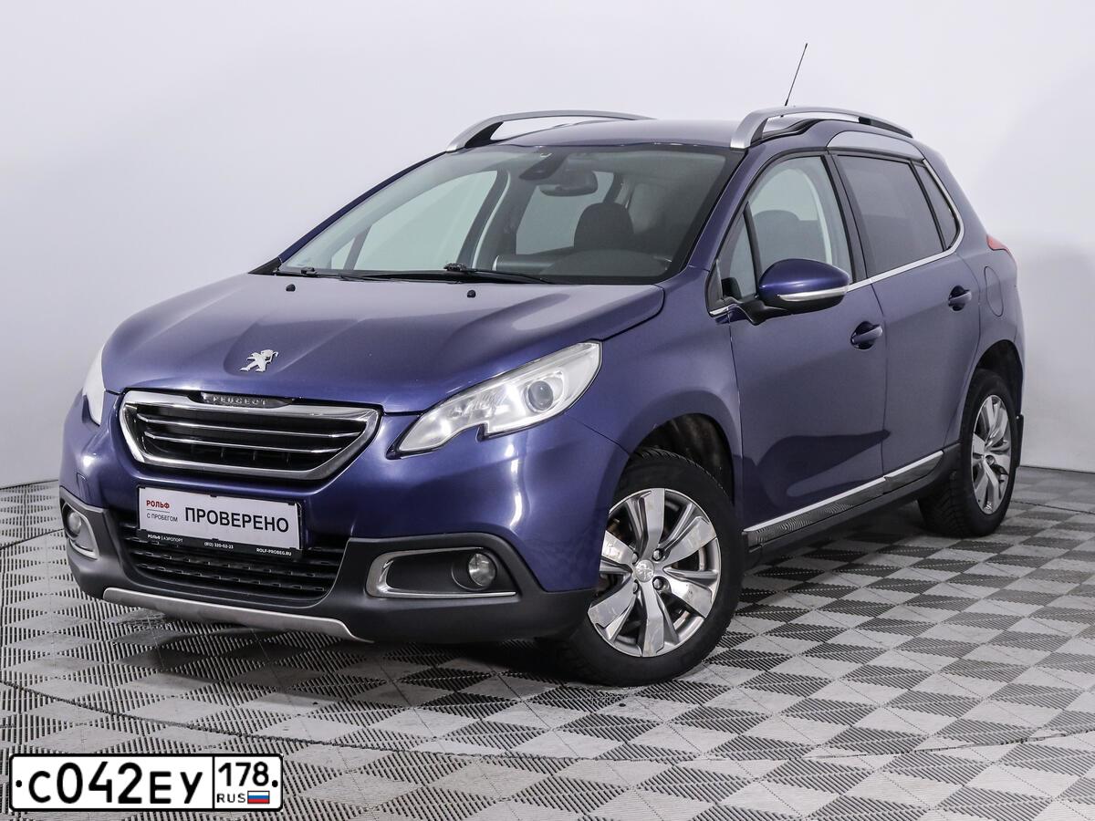 Фото автомобиля PEUGEOT 2008, 2014 — госномер Р059РН159. Цвет: ФИОЛЕТОВЫЙ