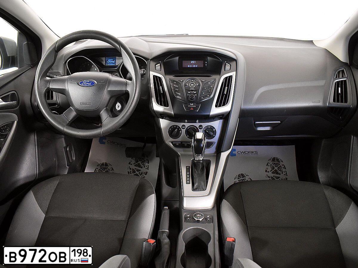 Фото автомобиля FORD FOCUS, 2012 — госномер В128ТТ147. Цвет: СЕРЕБРИСТЫЙ