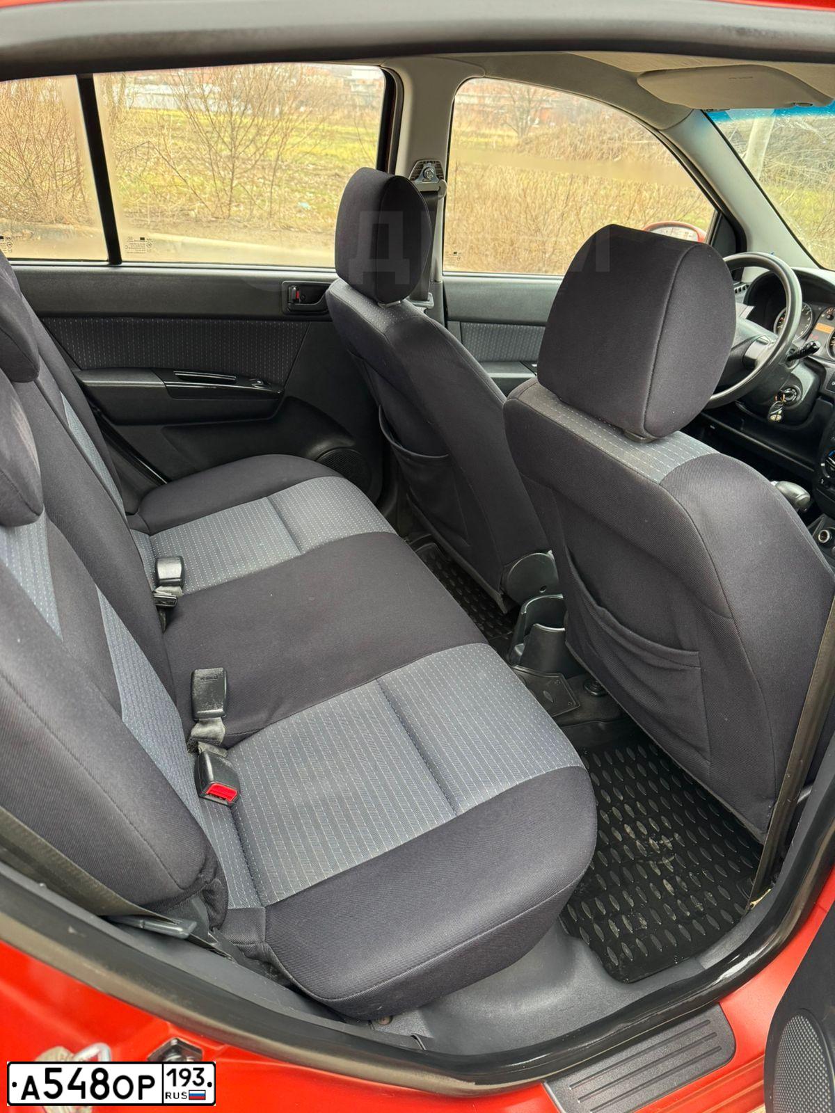 Фото автомобиля HYUNDAI GETZ, 2009 — госномер А548ОР193. Цвет: Красный