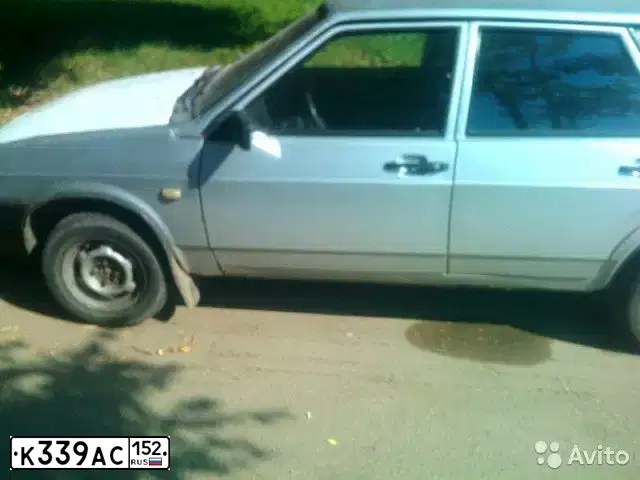 Фото автомобиля LADA 2109 SAMARA, 2002 — госномер К339АС152. Цвет: СВЕТЛО-СЕРЫЙ