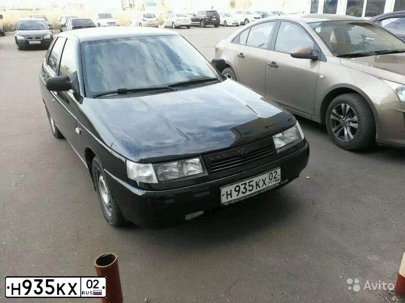 Фото автомобиля LADA 2112, 2007 — госномер Н935КХ02. Цвет: ГРАФИТОВЫЙ МЕТАЛИК
