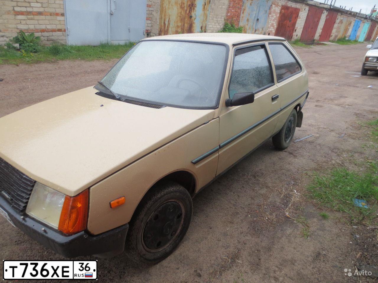 Фото автомобиля ZAZ TAVRIA, 1990 — госномер М957МА136