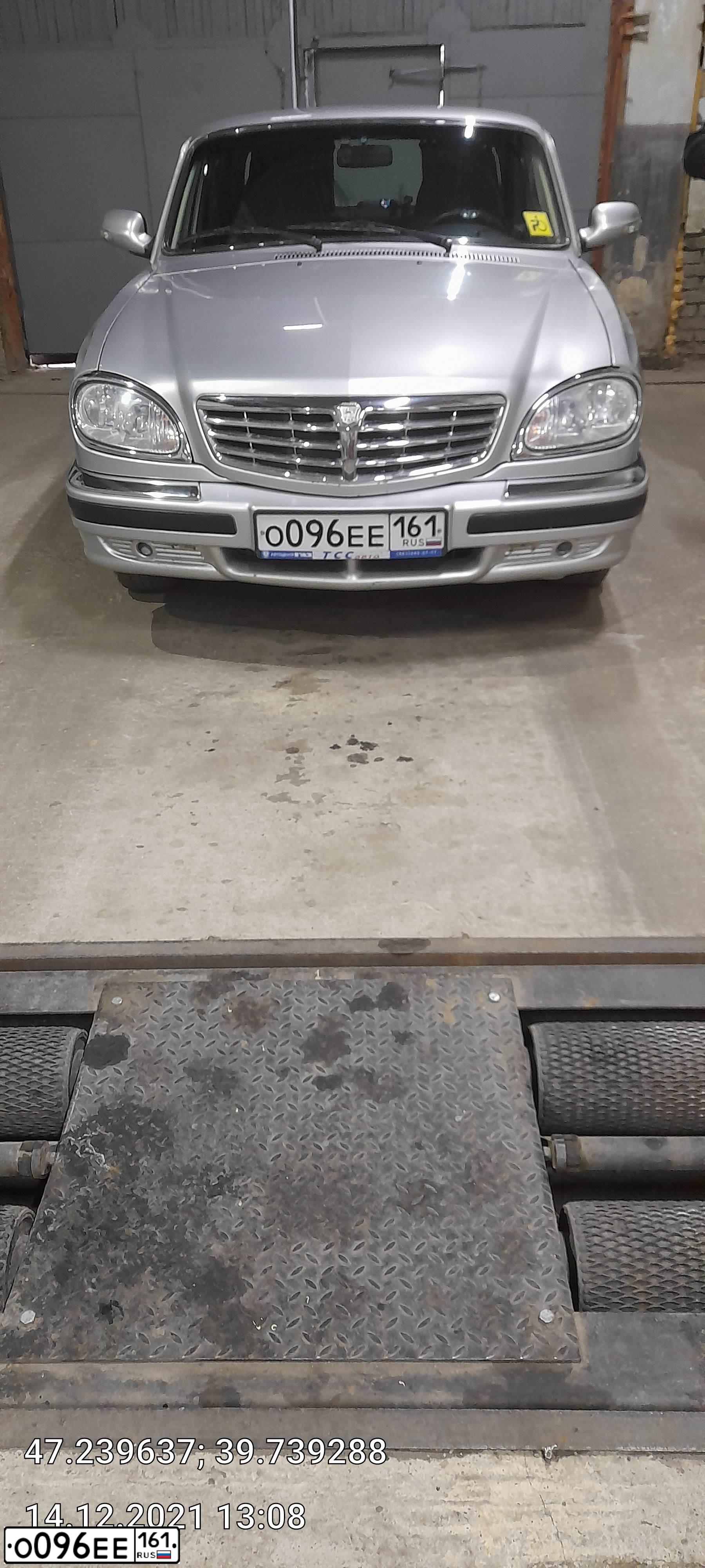 Фото автомобиля GAZ 3110 WOLGA, 2008 — госномер О096ЕЕ161