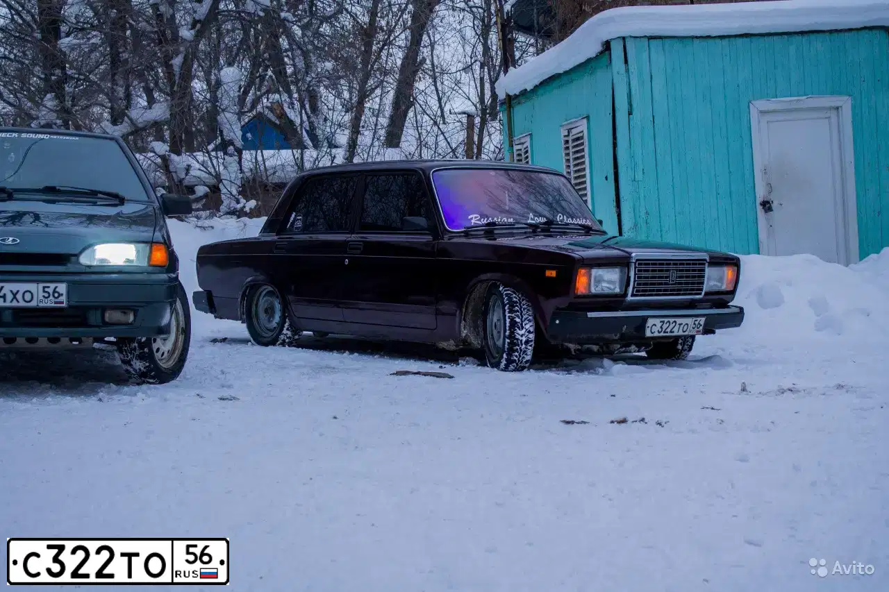 Фото автомобиля LADA 2107, 2011 — госномер С322ТО56. Цвет: СЕРЫЙ