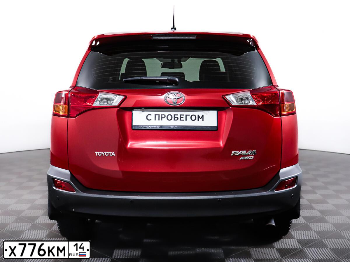 Фото автомобиля TOYOTA RAV4, 2013 — госномер О175АС134. Цвет: Красный