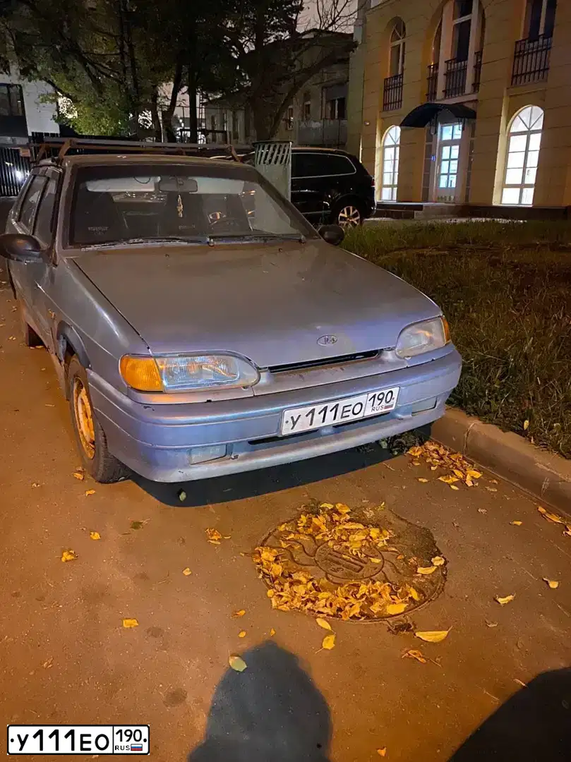 Фото автомобиля KIA PICANTO / MORNING, 2010 — госномер У111ЕО190. Цвет: ЧЕРНЫЙ