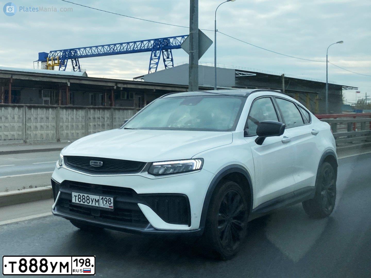 Фото автомобиля CHERY (LVV) TIGGO 7 PRO MAX, 2024 — госномер Т888УМ198. Цвет: Белый