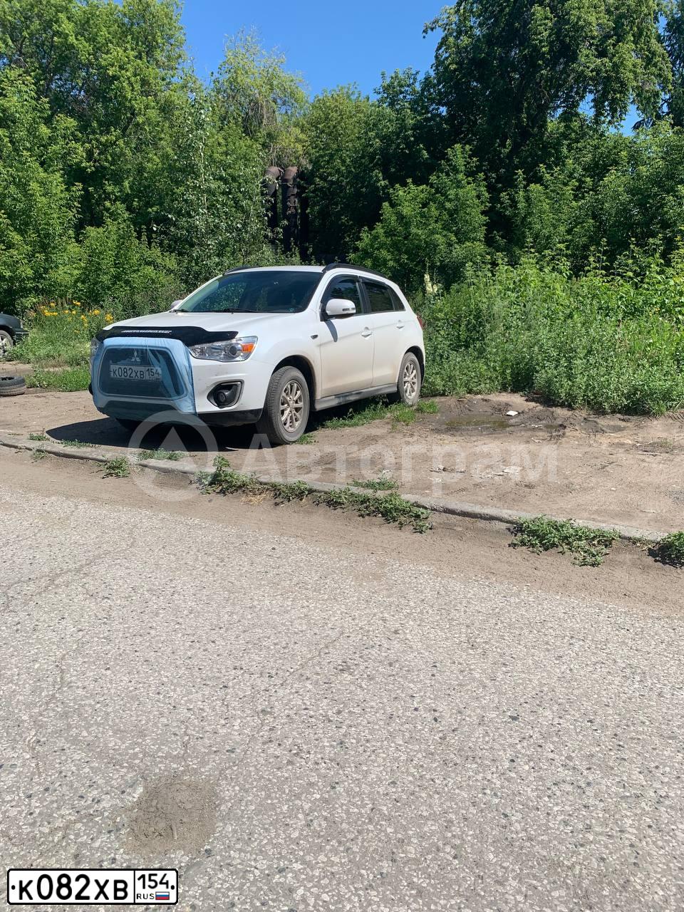 Фото автомобиля MITSUBISHI ASX, 2013 — госномер Х673СУ55