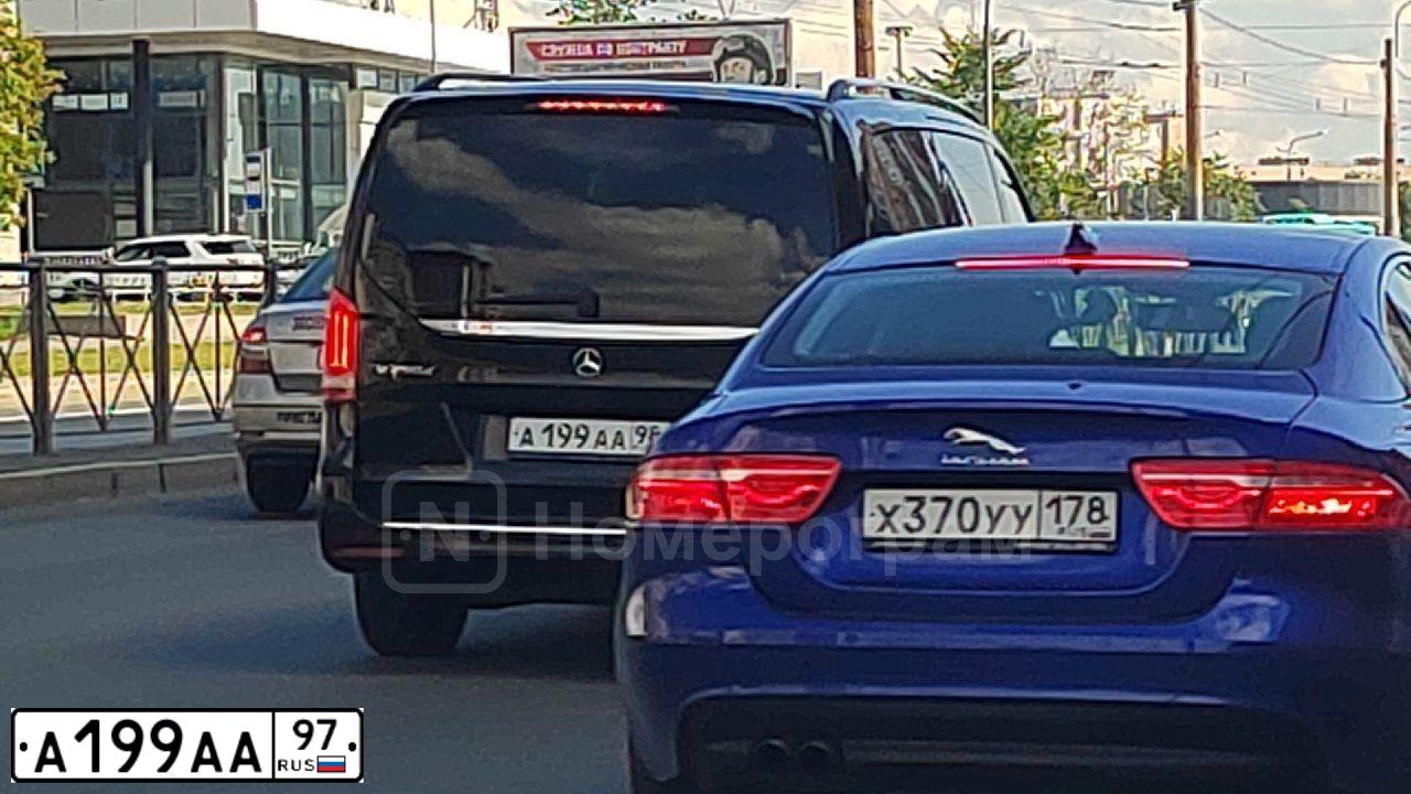 Фото автомобиля MERCEDES S-KLASSE, 1996 — госномер А199АА97. Цвет: ЧЕРНЫЙ