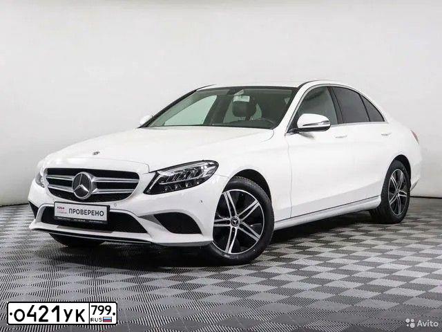 Фото автомобиля MERCEDES-BENZ C180, 2019 — госномер Р583АУ250