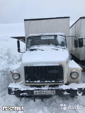 Фото автомобиля GAZ Z 3307, 2004 — госномер А404ЕС43. Цвет: СНЕЖНО-БЕЛЫЙ