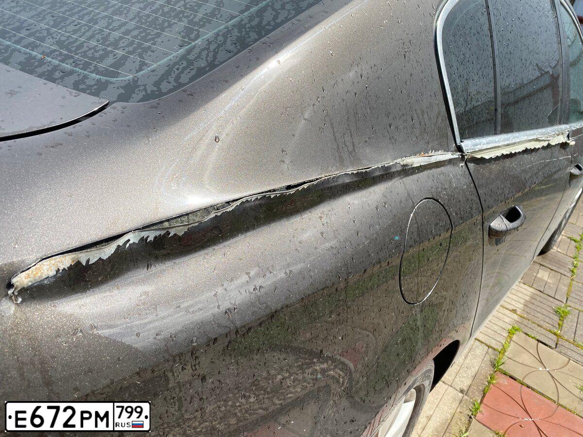 Фото автомобиля VOLKSWAGEN PASSAT, 2013 — госномер М057ЕР193. Цвет: Коричневый