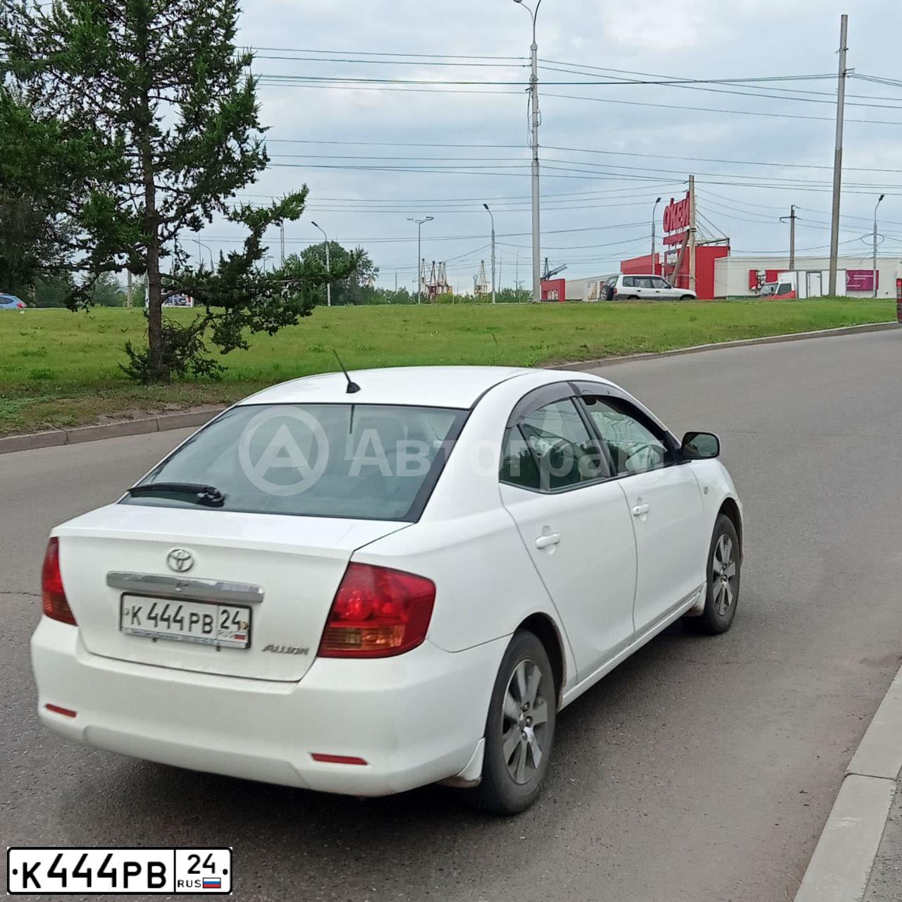 Фото автомобиля TOYOTA CAMRY, 2006 — госномер К664ВО17. Цвет: ЧЕРНЫЙ