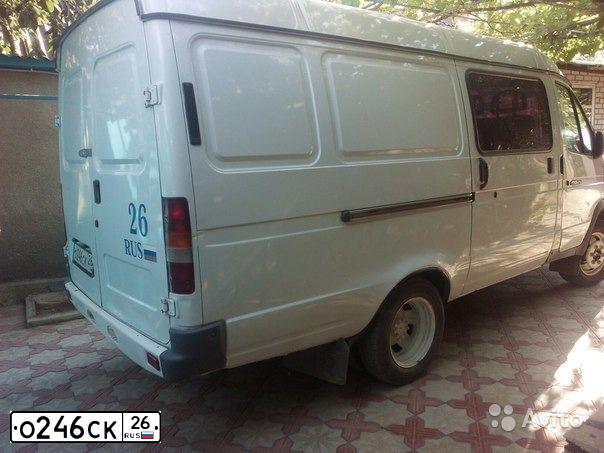 Фото автомобиля GAZ 2705 EL, 2003 — госномер К541МА26. Цвет: БЕЛЫЙ